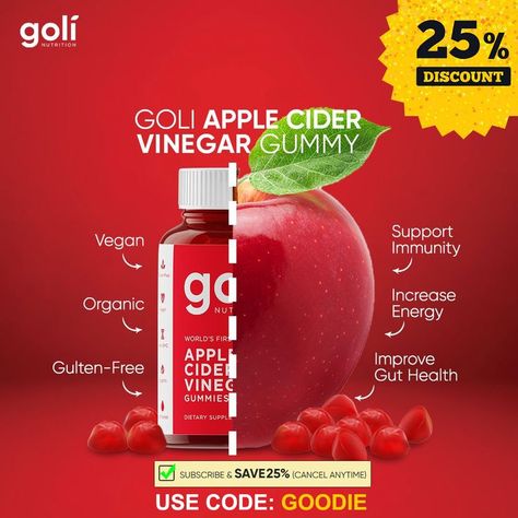 Goli Apple Cider Vinegar, Deck Cooler, Vinegar Drink, Apple Cider Vinegar Gummies, Apple Benefits, Organic Nuts, Doctor Advice, Gummy Vitamins, Peruvian Recipes