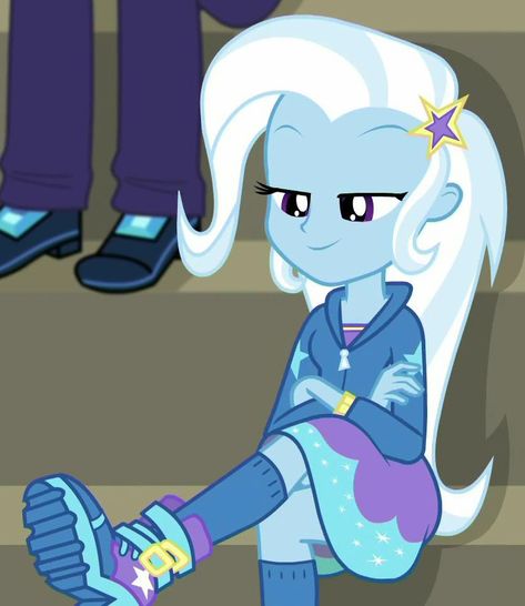 Trixie Equestria, Trixie Mlp, Female Hoodie, Trixie Lulamoon, Blueberry Girl, Crossed Arms, Sock It To Me, My Little Pony Applejack, My Little Pony Equestria