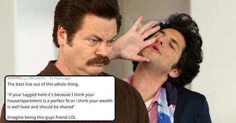 Jean Ralphio annoys Ron Swanson Jean Ralphio, Super Pictures, 30 Year Old Man, Ron Swanson, Guy Friends, Music Memes, 30 Years Old, Old Men, This Guy