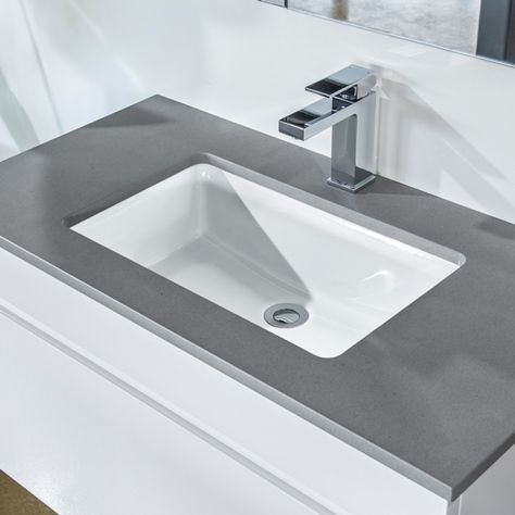 Bathroom Undermount Sink Ideas, Undermount Sinks In Bathroom, Undermount Basin Bathroom, Under Counter Wash Basin, Wash Basin Dimensions, Rectangle Undermount Bathroom Sink, Vanity Wash Basin, Bathroom Vanity Designs, Turkish Tiles