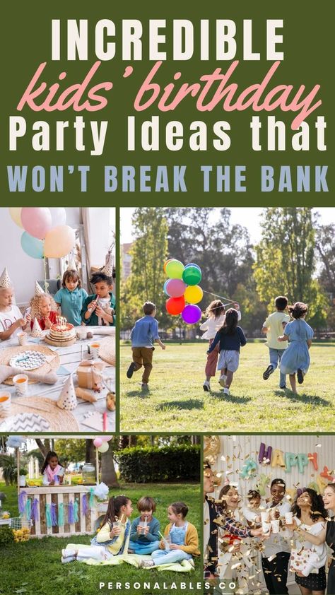 budget-friendly-kids-birthday-party-4 Backyard 3rd Birthday Party, Two And Four Year Old Combined Birthday Party, Kids Backyard Birthday Party Ideas, Cheap And Easy Birthday Party Ideas, Fort Birthday Party Ideas, Easy Backyard Birthday Party Ideas, Sensory Play Birthday Party, Cheap Summer Birthday Party Ideas, Cheap Kids Party Ideas