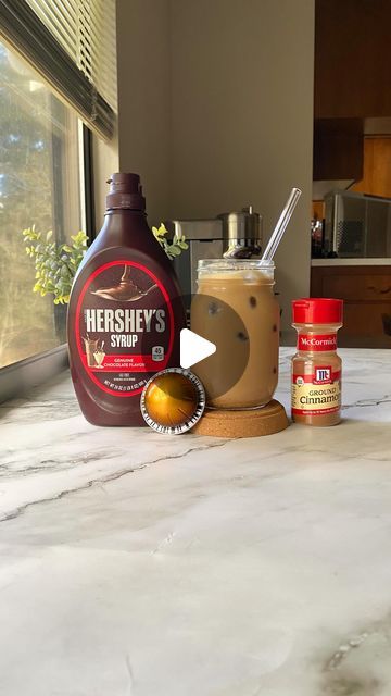 mel on Instagram: "Cinnamon mocha~ an easy coffee recipe with 5 ingredients and no fancy syrups! this is so good!!  Recipe: ~ cinnamon powder ~ 1 ½ tbsp of chocolate sauce ~ double shot of espresso (if you are using instant coffee, mix 2 tsp instant coffee + 2 tbsp water) ~ 6 oz of milk ~ ice   #coffee #coffeelovers #coffeerecipes #easycoffeerecipe #morningcoffee #coffeelover #homecafe #homebarista" Ice Coffee Mocha, Mocha Coffee Recipe, Instant Coffee Recipes, Shot Of Espresso, Easy Coffee Recipes, Good Recipe, Coffee Mix, Mocha Coffee, 5 Ingredient Recipes