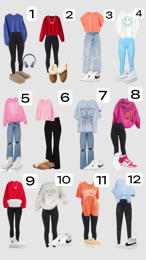 Cute Easy Outfits For School, Cute Middle School Outfits, Preppy Outfits For School, Vibes Outfit, Preppy Fall Outfits, Simple Outfits For School, Trendy Outfit Ideas, Preppy Summer Outfits, Casual Preppy Outfits