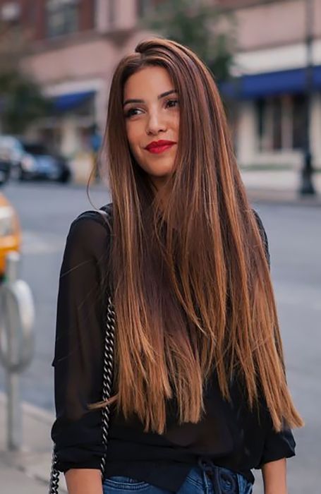 Hairstyle For Long Straight Hair Vlasové Trendy, 4c Hair, Long Brown Hair, 짧은 머리, Good Hair Day, Hair Envy, Clip In Hair Extensions, Hair Care Tips, Gorgeous Hair