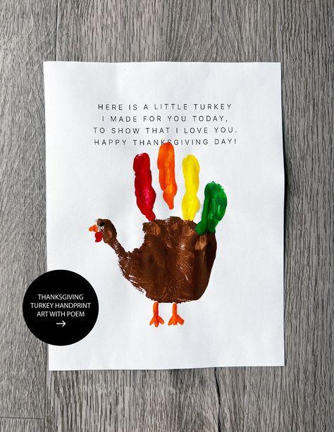 "WHAT YOU'LL GET ----- You will receive (1 PAGE) 8.5\" x 11\" format PDF file of the Thanksgiving Turkey Poem Handprint Art. This is a a great Thanksgiving Activity for Thanksgiving Coloring Sheets. This is a .PDF format and IS NOT EDITABLE. Please note that this is a digital download only, no physical product will be shipped. Also, the painted handprints are for example purposes and not included in the print. WHAT YOU'LL DO ----- 1. Checkout and download file(s) to your computer. 2. Open up the .PDF file(s). 3. Choose a paper. Picking a card stock or thicker paper will give you better results! 4. Print the file on your home computer or take it to a print shop. (Staples, Office Max, local print shop, etc.) QUESTIONS -----  If you have any problems or concerns, please feel free to contact m Turkey Handprint Art, Turkey Poem, Hand Turkeys, Thanksgiving Coloring Sheets, Gratitude Tree, Thanksgiving Toddler, Turkey Handprint, Art Thanksgiving, Thanksgiving Activity