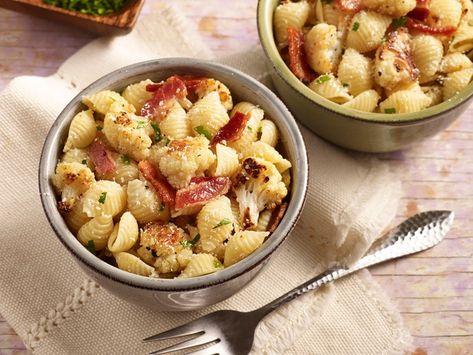 Barilla Pasta Recipes, Barilla Recipes, Jumbo Shells, Barilla Pasta, Yummy Pasta, Pasta Varieties, Bacon Mac And Cheese, Mac Cheese Recipes, Italian Recipe