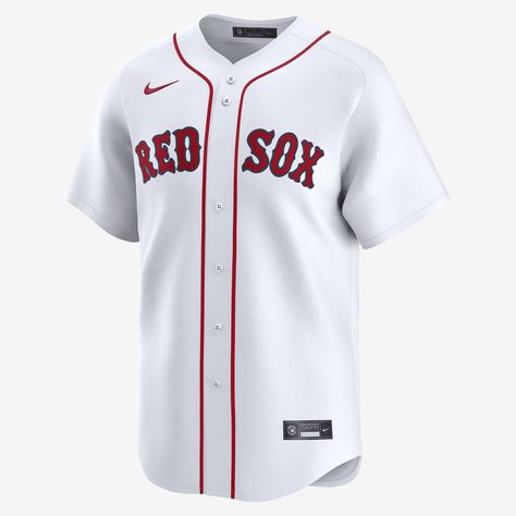 Inspired by the on-field uniforms of the Boston Red Sox, this Masataka Yoshida Jersey delivers an authentic look with twill details. The sweat-wicking, double-knit mesh fabric helps provide a breathable, comfortable feel on game day. Red Sox Jersey, Red Sox Game, David Ortiz, Red Socks Fan, Stretch Mesh Fabric, Nike Jersey, Tailored Design, Team Jersey, Custom Jerseys