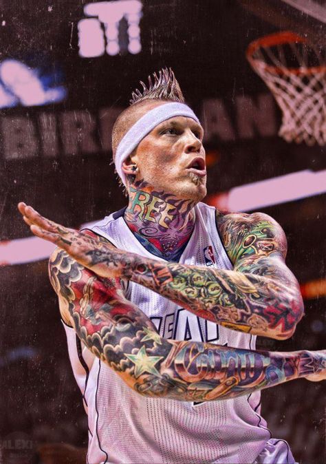 Demons will exist as long as I'm alive Chris Andersen Birdman, Chris Andersen, Tattoos 2023, Chris Anderson, Nba Jam, Basketball Highlights, To My Future Husband, Nba Art, Sport Icon