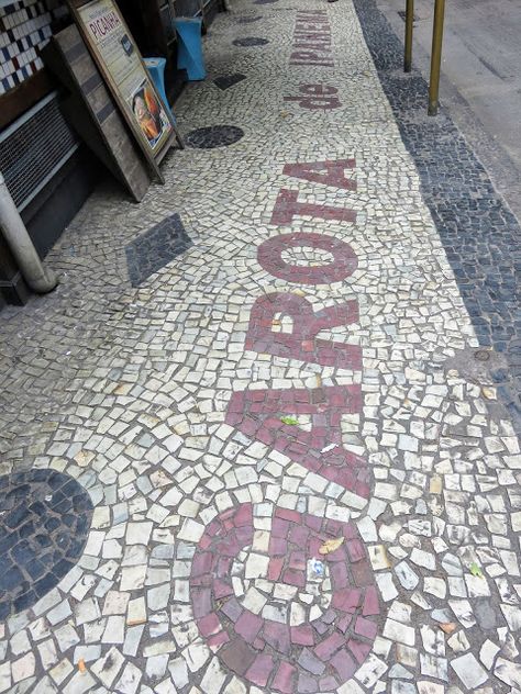 Tile Sidewalk, Brazil Life, Trip To Brazil, Brazil Aesthetic, Brasil Aesthetic, Brazil Culture, Rio Brazil, Brazil Travel, Summer Dream