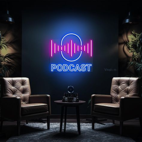 Light Up your space with our Podcast Neon Sign and Microphone LED Light, the perfect addition for recording studios, radio stations, and home studios. This neon art piece serves as a unique decor element, adding a Charming and creative touch to your environment. Ideal for use in homes, parties, and business settings, this sign makes a memorable gift for friends, family, or fellow podcasters. Purpose of Use: Home decoration Party ambiance Business decor A thoughtful gift for family, friends, or podcast enthusiasts ✨ Features: Handmade, user-friendly, and eye-catching Durable and suitable for dark environments Versatile for any event and perfect for room or wall decor 🎨 Available Colors: Warm White, White, Yellow, Golden, Orange, Blue, Ice Blue, Green, Pink, Red, Purple, Teal 🔧 Materials: Podcast Setup, Podcast Studio, Business Decor, Studio Room, Neon Art, Studio Decor, Recording Studio, Radio Station, Home Studio