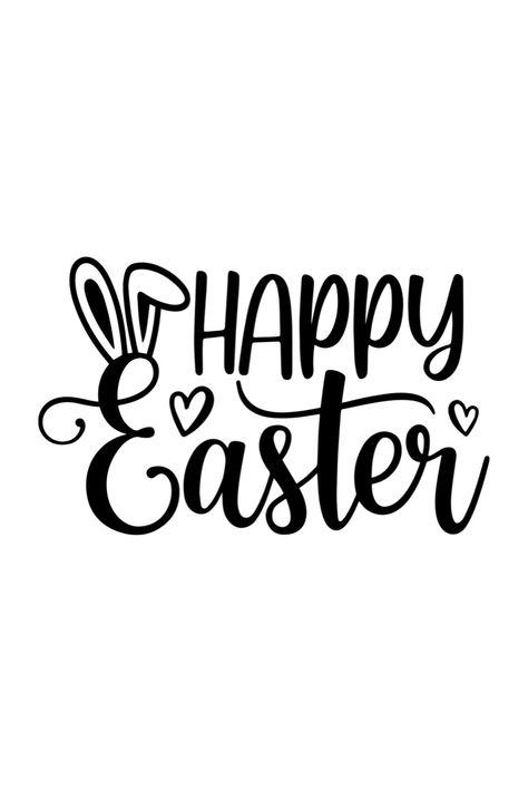 Easter svg, Silhouette design, cricut easter projects, easter cricut projects, easter drawings, easter shirts for kids Christian Easter Gifts, Easter Fonts, Easter Drawings, Easter Svg Files, Happy Easter Svg, Easter Quotes, Free Svgs, Family Easter, Easter Images