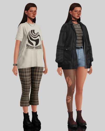 Sims 4 Cc Causal Clothes, Street Style Cc Sims 4, Sims 4 Cc Adventure Clothes, Sims 4 Maxis Match Jacket, Ts4 Mm Lookbook, Earthy Outfits Sims 4 Cc, Sims 4 Cc Maxis Clothes, Sims 4 Lookbooks Cc Female, Sims 4 Masc Female Cc