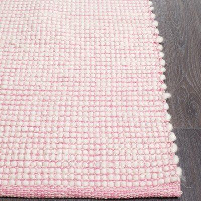 Network Pink & White Felted Wool Scandi Rug & Reviews | Temple & Webster Anthropology Bedroom, Pink And White Rug, Rug For Dorm, Dorm Room Rug, Dorm Room Rugs, Blush Pink Bedroom, Scandi Rug, Herringbone Rug, Dorm Rugs