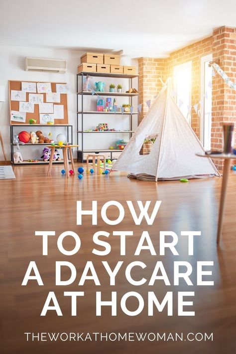 Would you like to start a childcare business from home? Not sure how to get started? Here are 10 easy steps and a free daycare business plan template for you to use! #entrepreneur #startup #smallbusiness #makemoney At Home Childcare, How To Start A Preschool Business, Daycare Start Up, How To Start An In Home Daycare, Starting A Daycare At Home, At Home Daycare Setup, Small Home Daycare, Small Home Daycare Setup, Home Daycare Schedule