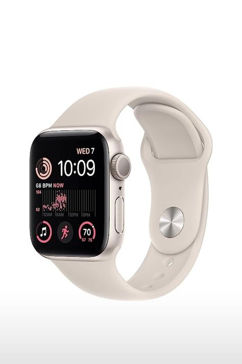 Apple Watch SE 2nd Gen Smart Watch Sport Band Fitness & Sleep Tracker Heart Rate Monitor Water Resistant #apple #appleproducts #watch #smartwatch #applewatch #applewatchwallpaper #applewatchaesthetic #applewatchband #watcheswomen #watchesmen #smartwatchaesthetic #fitnesswatch #fitnesstracker #fitbit #fitnesstraining #fitnessaestheticgym #fitnessaesthetic #fitnesstrending #fitnes #applewatchfitness #applewatchfitnessaesthetic #applewatchfitnesstracker #musthaveproducts #trendingproducts #cuteband Apple Watch White, Apple Fitness, Apple Watch Se, Produk Apple, Streetwear Accessories, Sport Armband, Sleep Tracker, Apple Watch Series 3, Fitness Watch