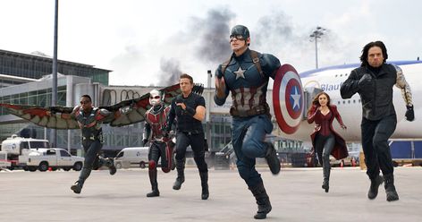 Best Marvel Movies, Team Captain America, Not Another Teen Movie, Captain America Movie, Team Cap, Captain America Civil, Superhero Movies, The Hollywood Reporter, High Five