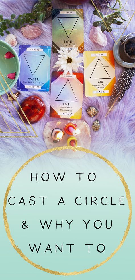 Witchy Knowledge, Cast A Circle, Casting A Circle, Witchy Inspiration, Circle Casting, Spell Circle, Ritual Space, Space Magic, Witch Tips