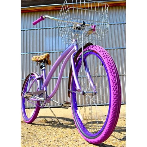 Bicycle Makeover, Dirt Bike Tattoo, Custom Beach Cruiser, Purple Bicycle, Recycled Bike Parts, Dirt Bike Helmets, Paint Bike, Beach Cruiser Bicycle, Best Electric Bikes