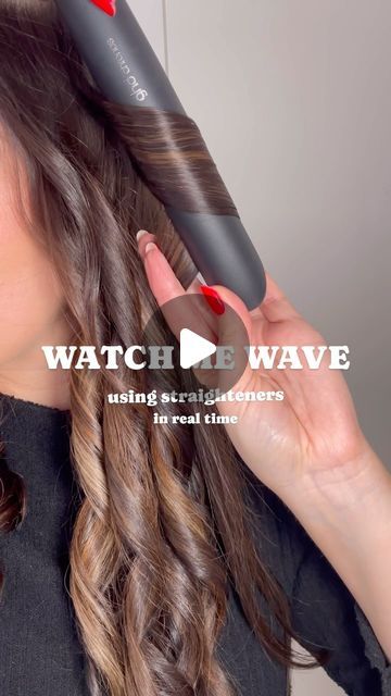 PRO HAIR HACKS, TIPS & TUTORIALS on Instagram: "how I wave my LONG hair using a straightener 

Using the new @ghdhair chronos styler 

save this post for later and follow for more hair tutorials 

#flatironcurls #haircurling #hairtutorial" Wavy Hair Diy, Pro Hair, Flat Iron Curls, Curly Waves, Hair Tutorials, Curled Hairstyles, Diy Hairstyles, Wavy Hair, Hair Hacks