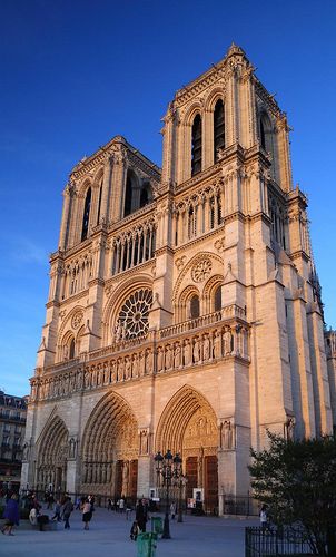 Notre-Dame de Paris front | Flickr - Photo Sharing! French Gothic Architecture, Gothic Cathedrals, Cathedral Architecture, Paris Aesthetic, Voyage Europe, Church Service, French Culture, Front Entrance, Aix En Provence