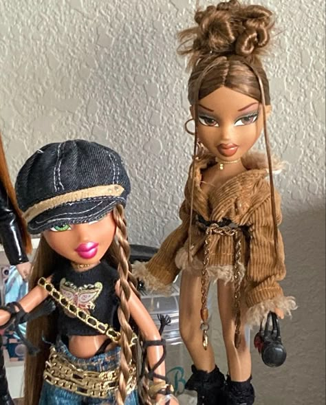 Bratz Inspired Hairstyles, Bratz Dolls Outfits 2000s, Bratz Doll Hairstyles, Bratz Doll Hair, Brats Fashion, Brats Aesthetic, Bratz Hair, Bratz Hairstyles, Bratz Cartoon