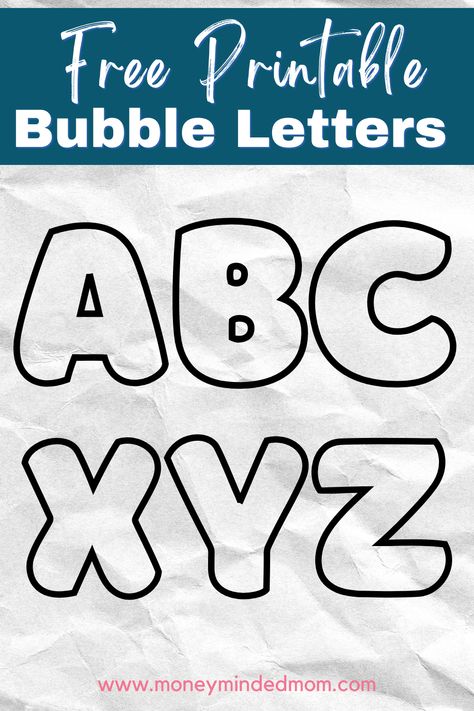 Free printable bubble numbers & letters PDF download outline, template, cut-out, and stencil for all your projects and crafts at home & school Lettering Stencils Printables Free, Free Printable Stencils Templates, Felt Letters Template, Fall Letters Printable, Free Printable Letters 3 Inch Alphabet, Applique Alphabet Letters Templates Free, Letter Patterns Templates Free Printable, Bulletin Letters Printable Free, Letter Outlines Free Printable