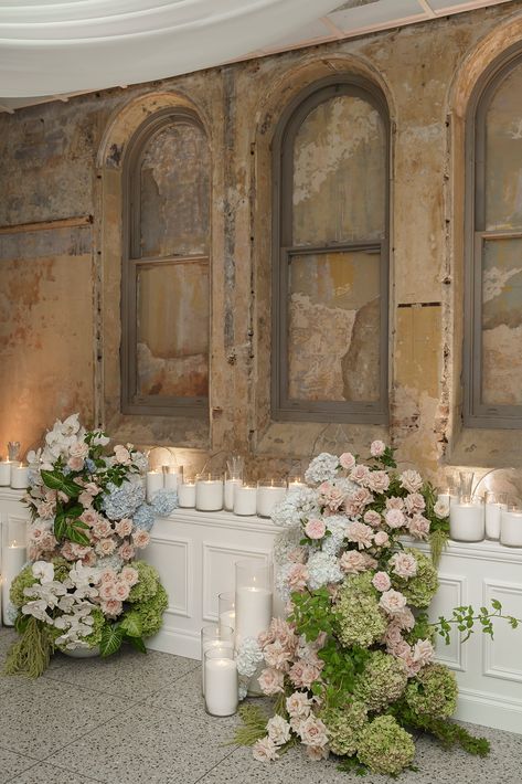 Church Wedding Decorations, Dream Wedding Decorations, Arch Flowers, Ethereal Wedding, Pastel Decor, Wedding 2025, Greece Wedding, Champagne Bottles, Wedding Mood Board