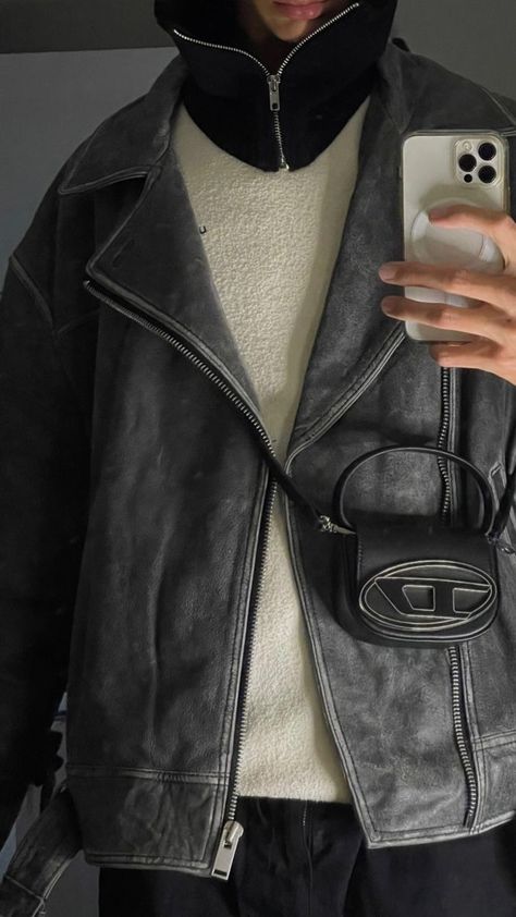 Diesel Mini Bag Outfit, Mini Diesel Bag Outfit, Diesel Clothing Aesthetic, Diesel Aesthetic Outfits, Diesel Aesthetic Men, Diesel 1dr Bag Outfit, Men Bag Aesthetic, Diesel Mini Bag, Diesel Bag Aesthetic