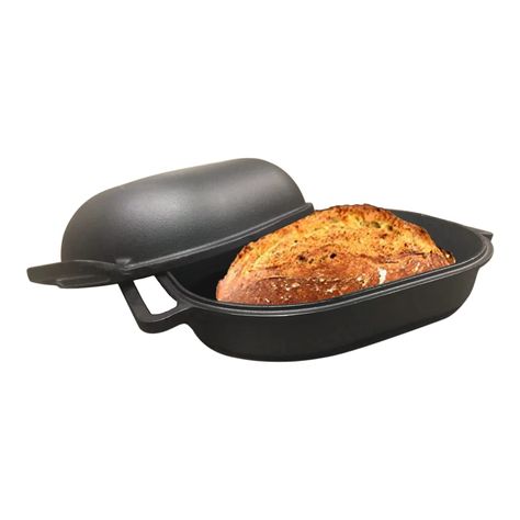 PRICES MAY VARY. Capacity: 7.2 Quart. Size:15.35"x10.24"x5.5" Large Bread Baker, Specially desighed for Bread Baking. Cuisiland used its renowned cast iron to craft bakeware with exceptional heat retention and an easy-release finish. And now's an excellent time for you to make professional quality bread at home. Handles desighed for easy removal of The lid while in the Oven Superior even heat distrirbution and retention. Sealed environment: Creates the perfect amount of steam. Suitable for oven Cast Iron Bread Pan, Baking Bread At Home, Cast Iron Bread, Bread Loaf Pan, Bread At Home, Seasoning Cast Iron, Bread Pan, Bread Baker, Bread Loaf