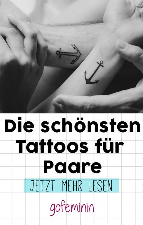 Liebe für immer: Die schönsten Ideen für ein Paar-Tattoo Ehe Tattoo, Tattoo Partner, Partner Tattoo, Herren Hand Tattoos, Partner Tattoos, Tattoo Tattoo, I Tattoo, Google Sites, Hand Tattoos