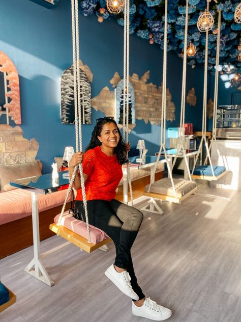 Quirky cafes in Qatar - Quirky Cafe, Box Park, Qatar Travel, Meal Options, Kids Indoor Playground, Indoor Playground, Doha, Top Ten, Qatar