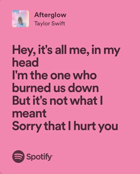 Afterglow Aesthetic Taylor Swift, Afterglow Taylor Swift Lyrics, Taylor Swift Breakup Lyrics, Afterglow Aesthetic, Taylor Swift Afterglow, Afterglow Taylor Swift, Breakup Lyrics, What Makes Me Me, Lyric Book