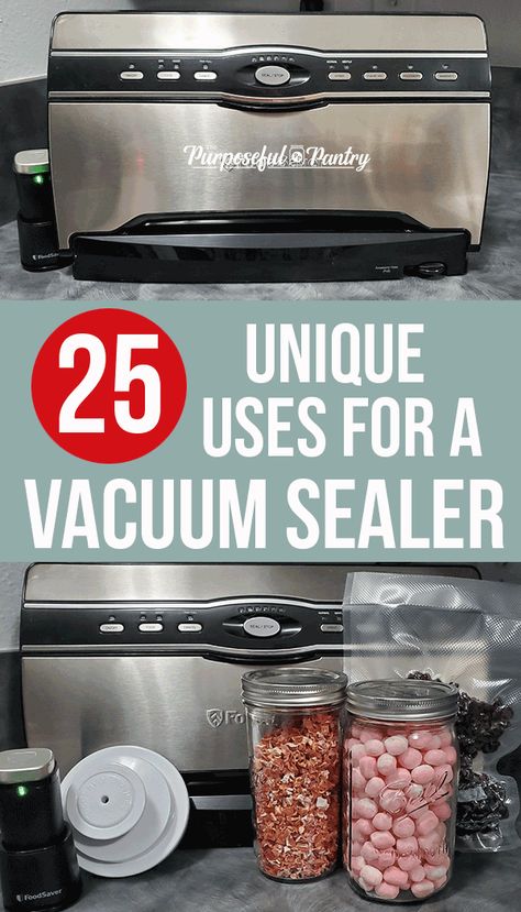 Vacuum Seal Marinade, Seal A Meal Ideas, Foods To Vacuum Seal, What Foods Can You Vacuum Seal, Vaccume Sealer For Food Storage, Canning With Vacuum Sealer, Food Sealer Ideas, Food Vacuum Sealer Ideas, Vacuum Sealer Hacks