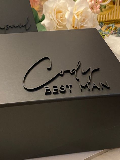 Birthday Branding, Luxury Bridesmaid Proposal, Groomsmen Boxes, Groomsman Proposal Box, Groomsmen Proposal Gifts, Bridesmaids Proposal, Proposal Boxes, Future Planning, Bridesmaid Boxes