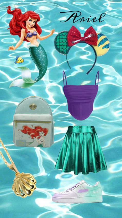 #Ariel #Disney #inspo Ariel Outfit, Ariel Disney, Themed Outfits, Ariel, Disney, Outfit Inspo