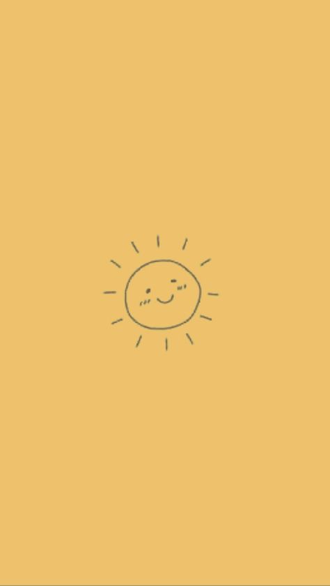 Sun Background Aesthetic, Yellow Homescreen Wallpaper, Yellow Sun Wallpaper, Sunshine Wallpaper Iphone, Sunshine Wallpaper Aesthetic, Bright Yellow Aesthetic, Sun Lockscreen, Sun Asthetics, Sun Wallpaper Aesthetic