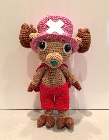 Tony Tony Chopper Crochet Characters, Diy Animals, Crocheted Amigurumi, Crocheted Animals, Knitting Toys, Tony Tony Chopper, Tony Chopper, Toy Ideas, Free Amigurumi Patterns