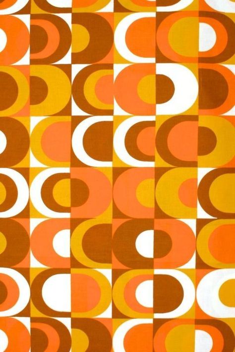 60s Patterns, Motifs Textiles, Deco Retro, Wallpaper Iphone Christmas, Motif Vintage, Retro Fabric, Iphone Wallpaper Vintage, Retro Wallpaper, 70s Retro