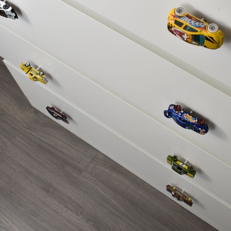 Car Toddler Room, Hot Wheels Bedroom, Boys Car Bedroom, Car Bedroom Decor, Race Car Bedroom, Boy Car Room, Car Themed Rooms, Car Room Decor, Car Themed Bedrooms