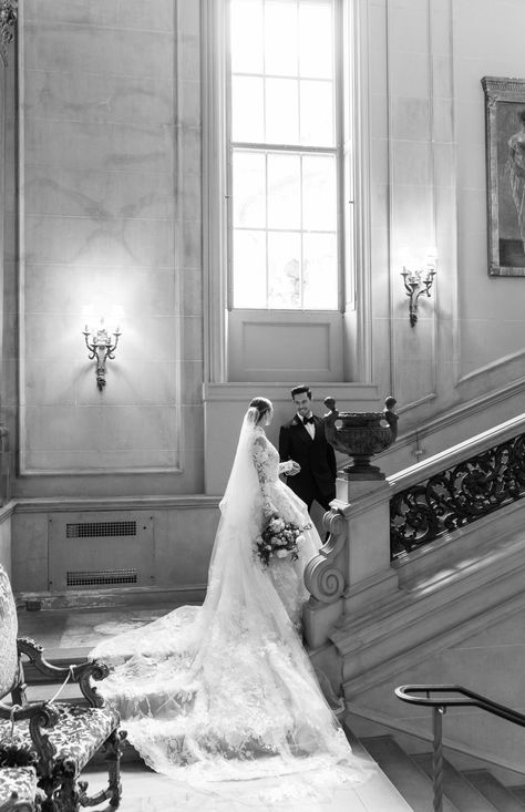 Dc Wedding Photos, Monique Lhuillier Wedding, Monique Lhuillier Wedding Dress, Wedding Portrait Poses, Elegant Wedding Venues, Wedding Couple Poses Photography, Wedding Couple Poses, Washington Dc Wedding, Wedding Photos Poses