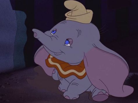 *DUMBO, 1941 Disney Dumbo Art, Dumbo 1941, Dumbo Elephant, Baby Dumbo, Baby Mine, Walt Disney Animation, Modern Disney, Elephant Love, Old Disney