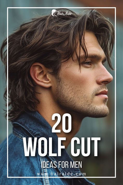 Beauty and Makeup: #beauty, #makeup, #skincare, #haircare Wolf Haircut Men, Blonde Chunks, Haircut Fails, Cool Boys Haircuts, Bald Patches, Mullet Haircut, Men's Long Hairstyles, Back Of The Head, Step By Step Hairstyles