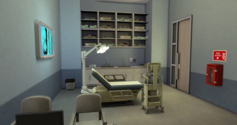 SIMS 4 FREE HOSPITAL BUILD DOWNLOAD – FUNCTIONAL HOSPITIALS Sims 4 Functional Hospital, Private Practice, Sims 4 Mods, The Hospital, The Sims, Sims 4, The Game, Building