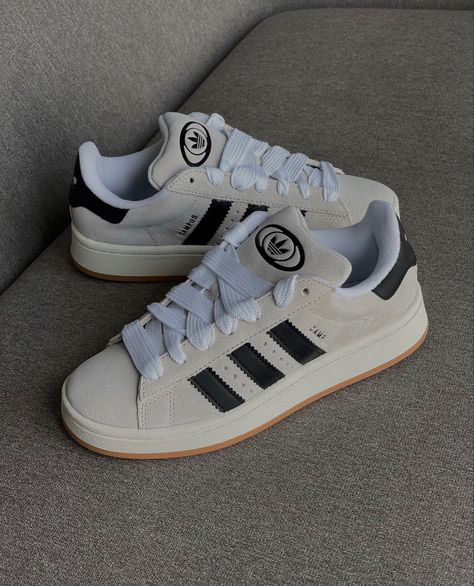 Adidas Campus 00s, Dr Shoes, Trendy Shoes Sneakers, Pretty Shoes Sneakers, Shoes Outfit Fashion, Cute Nike Shoes, Hype Shoes, Adidas Campus, Girly Shoes