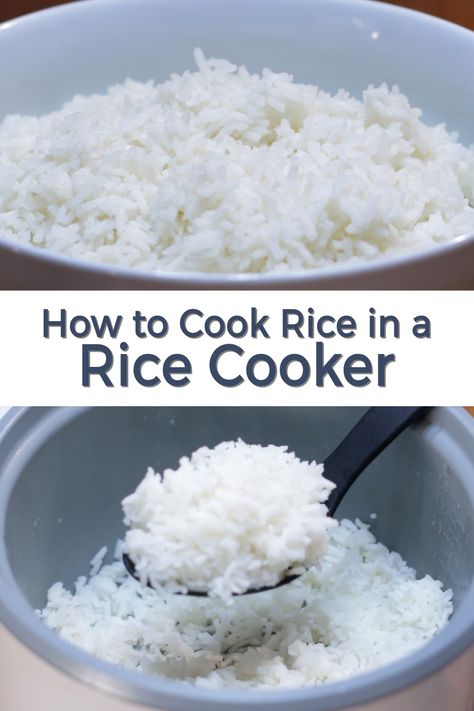 How To Make Rice In A Rice Cooker, Rice In Rice Cooker, Rice In A Rice Cooker, Aroma Rice Cooker, Small Rice Cooker, Rice Maker, Rice On The Stove, White Rice Recipes, Cooking Basmati Rice