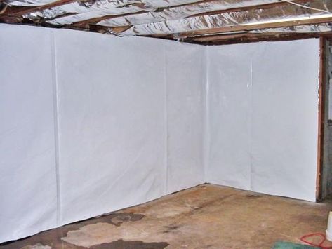 6 Basement Wall Options | News and Events for Woods Basement Systems, Inc. Painting Basement Walls, Insulating Basement Walls, Easy Basement Ceiling, Unfinished Basement Walls, Framing Basement Walls, Unfinished Basement Bedroom, Concrete Basement Walls, Best Flooring For Basement, Basement Insulation