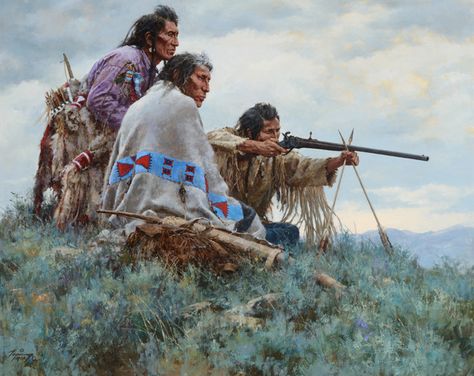 The Coeur d’Alene Art Auction Howard Terpning, Cowboy Artists, Native American Pictures, Western Paintings, Bubble Art, Native American Artists, List Of Artists, Long Shot, Art Organization