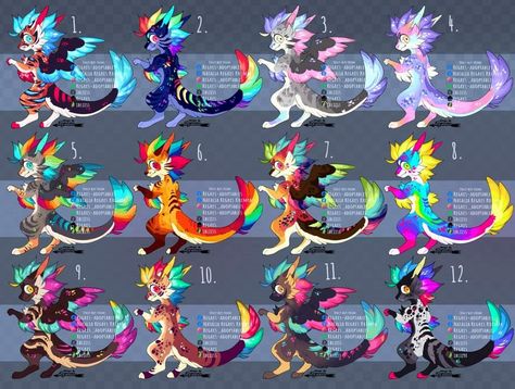 Dragon Fursona, Adopt Idea, Dragon Puppet, Palette Art, Fantasy Art Dolls, Art Party, Creature Concept, Beautiful Drawings, Character Design References