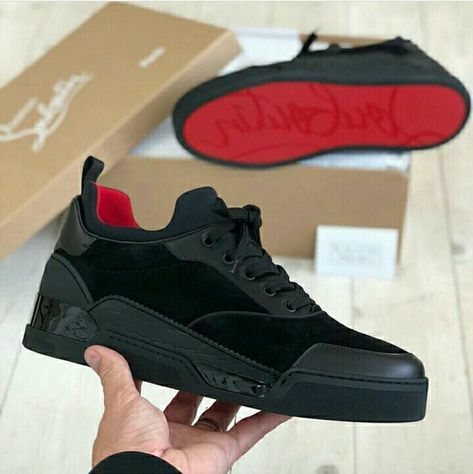 Christian Louboutin Christian Louboutin Shoes Mens, Louboutin Shoes Mens, Louboutin Men, Christian Louboutin Sneakers, Urban Shoes, Christian Louboutin Men, New Look Fashion, Black Men Fashion Swag, Money Stacks