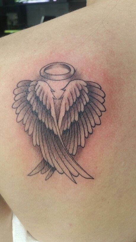 Angel Wings Tatoos Woman, Angel Tatoos, Angle Wing Tattoos, Angel Tattoo Ideas, Angel Tattoo For Women, Angle Tattoo, Halo Tattoo, Alas Tattoo, Guardian Angel Tattoo